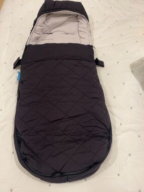 UPPAbaby CozyGanoosh Jake Black Stroller Footmuff Winter Bunting